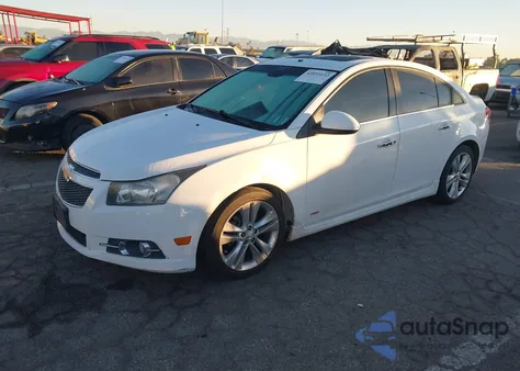 2012 Chevrolet Cruze Ltz from USA, damaged, VIN 1G1PH5SCXC7361462